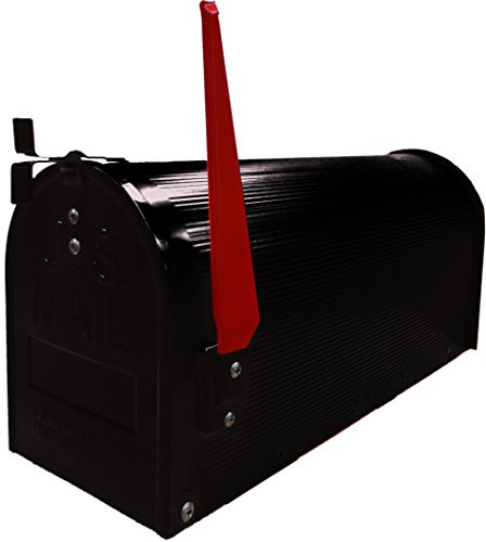 Vigor Blinky 27292-20 America Cassetta per Lettere, senza Palo, Nero