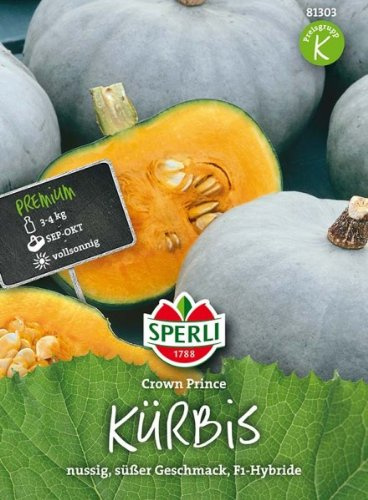 Sperli Kürbis Crown Prince, F1-Hybride