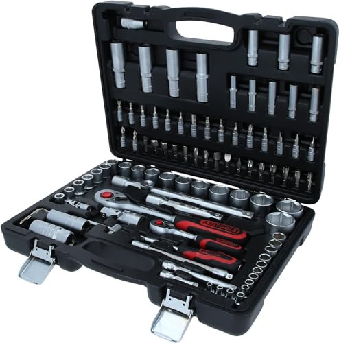 KS Tools 911.0694 Coffret de douilles F6 1/4''-1/2'' CHROMEmat 94 pièces