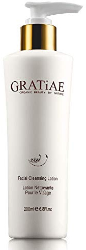 Gratiae Organics Facial Cleansing Lotion for Calming and Balancing, 6.8-Ounce