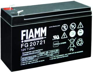 FIAMM- Blei-Gel Akku Batterie 12V / 7.2Ah / FG 20721