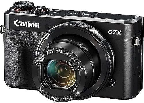 Canon G7X Mark II Digital Camera, Black
