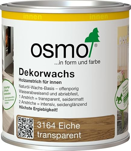 OSMO Dekorwachs Transparent 375ml Eiche 3164