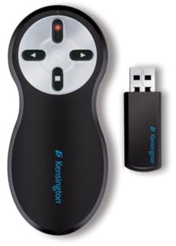 Kensington Si600 Wireless Presenter with Laser Pointer - Presentation remote control - radio - 33374EU (Mice & Pointing Devices > Pointing Devices)