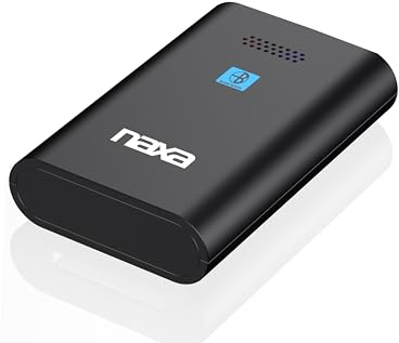 Naxa Electronics NAB-4001 Wireless Audio Adapter with Bluetooth® for AUX Input Connectors