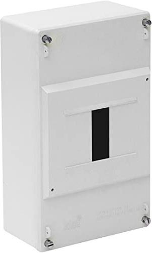 Solera 699B - Caja para ICP de 1 a 4 elementos y hasta 40A. De 115x188x55. Color blanco. Superficie.