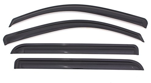 Auto Ventshade [AVS] Outside Mount Rain Guards for 2002 - 2007 Mazda 6 Sedan (Excludes 5 - Door Wagon) | Window Vent Visors, 4 pcs. - Smoke | 94803