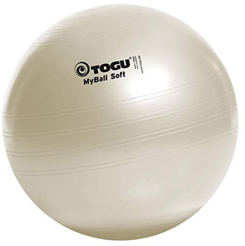 Togu Gymnastikball My-Ball Soft, perlweiß, 75 cm, 418651