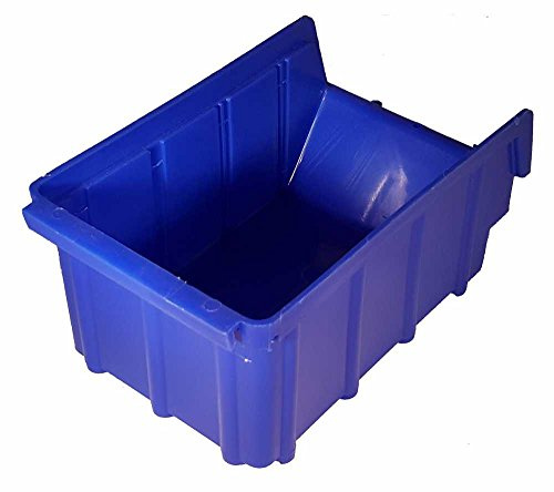 80 St. Stapelbox Schütten Sichtlagerboxen 76x103x175 mm blau, Größe:2, Artikelnr. MO101