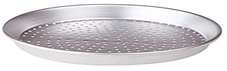 Pentole Agnelli, FAMA43/3F36, Tortiera Rotonda Forata, Alluminio, Argento