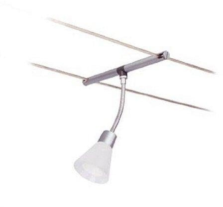 Paulmann Seilspot Spice Curcuma 35W GU4 Chrom matt/Weiß 12V
