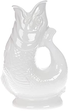 Gluggle . White Gluggle / Glug Glug Jug (Large)