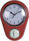 OOTB Wanduhr »Kitchen« Retro 50er Jahre Design mit Kurzzeitwecker (Rot)