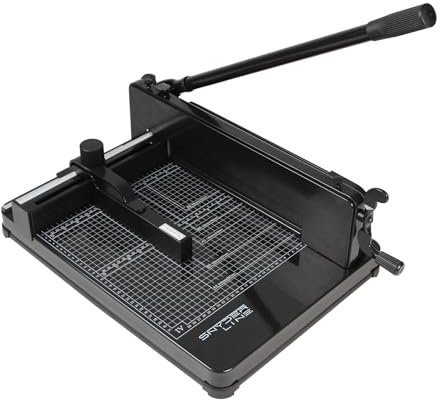 Snyderline® PROFI Stapelschneider A4 bis 400 Blatt, CE, Papier Schneidemaschine + Hebelschneider