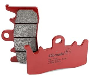 Brembo 07BB38SA Plaquettes de frein avec ABE/avant en métal Sinter/route | Jeu de garnitures pour moto côté frontal, homologation routière oui, dimensions 85,0 × 50,8 × 8,0 millimètres, un lot de deux