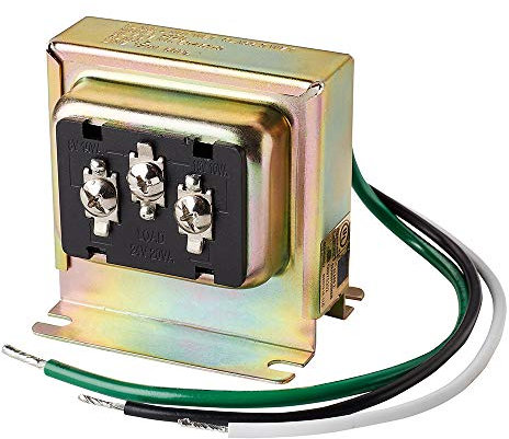 Newhouse Hardware 3TRAN Tri-Volt (8vac/10VA, 16vac/10VA or 24vac/20VA) Transformer for for Ring, Nest and Standard Doorbells 1pk