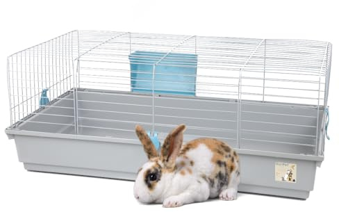 GarPet Kaninchenkäfig innen Indoor Hasenkäfig Meerschweinchen Käfig Hasenstall Kaninchenstall Nagerkäfig