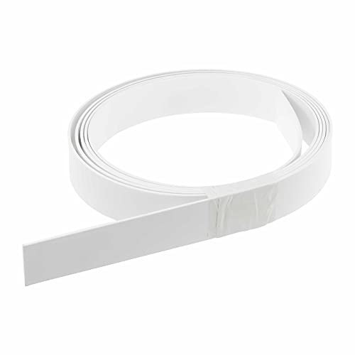 Flachleiste Abdeckleiste Fensterleiste 30mm breit 6m lang Kunststoff Flachprofil