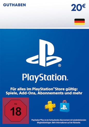 20€ PlayStation Store Guthaben | PSN Deutsches Konto [Code per Email]