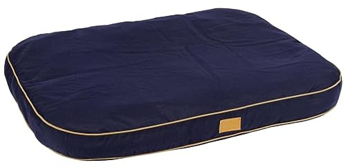 Kerbl Pet Cuscino letto Jerome navy-cognac 80x60x6cm