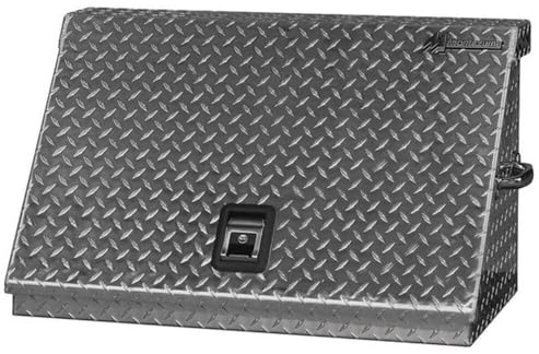 Montezuma 30 x 15 Heavy Duty Steel Triangle Toolbox (aluminum, brite)