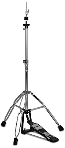 TIGER DHW49-CM Doppelstrebiger Hi-Hat Ständer mit Direkt Pull Fußpedal