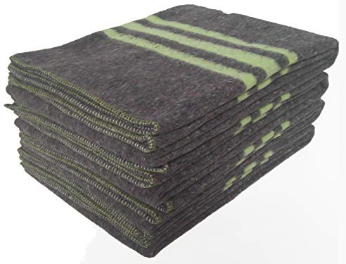 Sanz Marti – Couverture épaisse de déménagement 140 x 200 cm Fabriquée en Espagne pack 4 vert