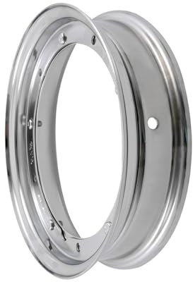 SIP Felge offen, chrom 2.10 10 Zoll kompatibel für Vespa PV 125, ET3, PK S XL XL2, GT, TS, GL, GS, Sprint, Rally, PX, T5, LML Star, DLX, Deluxe