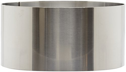 Lacor 68612 Emporte-Pièces Cercle à Tarte Rond 12 x 6 cm 18 / 10, Argent