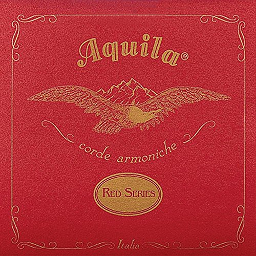 Aquila Red Series AQ-89 Saiten für Bariton-Ukulele, niedriges D, 1 Set mit 4 Stück