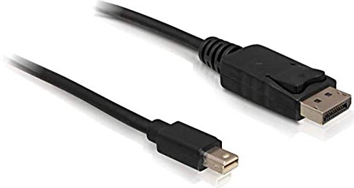 Delock Kabel Mini Displayport 1.2 Stecker > Displayport Stecker 4K 60 Hz 3, 0 m