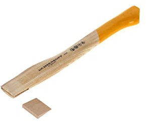 Ochsenkopf Manico di Ricambio per Ascia Forestale, Manico in Frassino, 410 mm, 240 g, a Forma di Piede di Porco, Utensile Forestale, Ox E-78 E-0410