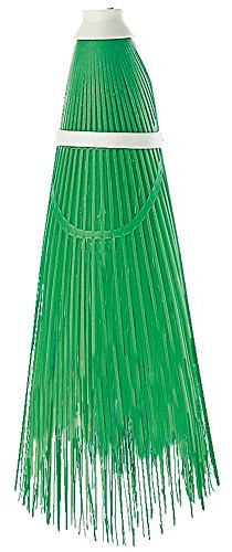 SCOPA DA NETTURBINO IN PLASTICA VERDE MADE IN ITAL