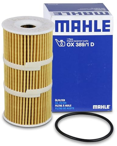 MAHLE OX 389/1D Ölfilter - für Renault Master III Van (FV), u.a. | Kompatibel mit: OPEL MOVANO B Bus, MOVANO B Kasten, MOVANO B Pritsche/Fahrgestell, RENAULT MASTER III Bus, MASTER III Kasten