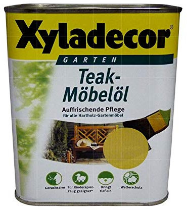Xyladecor Teak Furniture Oil Colourless 0.75 Litres