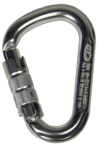 tee-uu CT HMS Safe Lock Karabiner - Perfekt zum Retten und Selbstretten