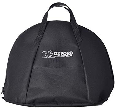 Lidsack Oxford Helmtasche für Motorrad, Schwarz, Wasserdicht