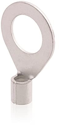 Intratec Quetschkabelschuhe Ringform [Loch M 8, 10-16qmm] - kein Löten nötig - unisoliert - 50 Stück | Hochleitfähig | rosfreier Kupfer galvanisch verzinnt | Kabelschuhe 10 mm2