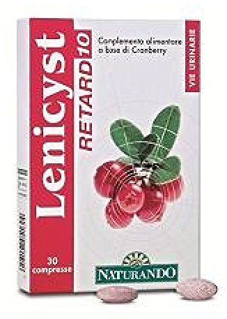 NATURANDO LENICYST RETARD 10 - 30 COMPRESSE Lenisce i disturbi delle vie urinarie con un'azione prolungata nel tempo