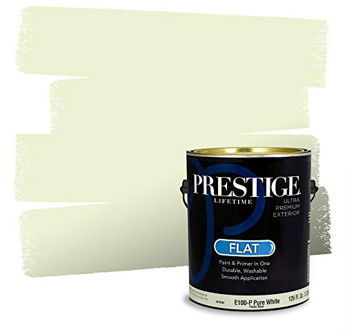 PRESTIGE Paints Exterior Paint and Primer In One, 1-Gallon, Flat, Comparable Match of Valspar* Ambrosia Mist*