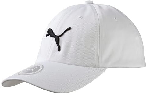 PUMA Unisex spisekasket Cap, white-Big Cat, Adult
