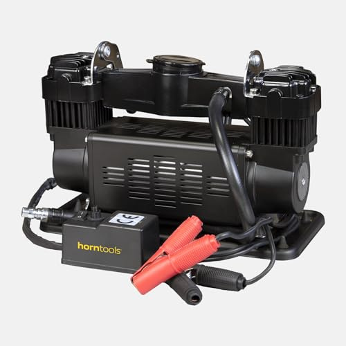 horntools Kompressor mobil 2 Zylinder 150 l/min 8 Bar (12, Volt)