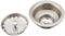 Franke 4010856 Stainless Steel Strainer, 3, Satin Nickel