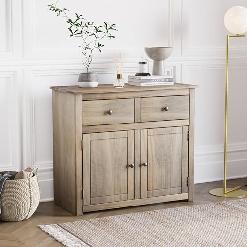 Vida Designs Panama Sideboard 2 Door 2 Drawer Solid Pine Living Room Home Furniture
