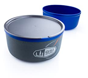 GSI Outdoors Ultralight Nesting Bowl and Mug for Camping, Travel, Backpacking, Picnics & BBQ’s