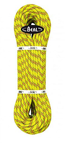 Beal Karma - Corda da Arrampicata Unisex, per Adulti, 70 m, Colore: Giallo