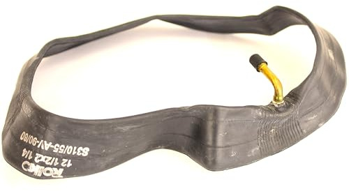 Dietz TAiMA XC Ersatzschlauch Original Zubehör 12-Zoll Schlauch für Rollator | mit Winkelventil in Fahrtrichtung, schleift nicht an der Gabel