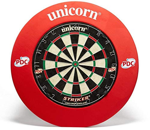 Unicorn Unisex Striker Board mit Surround Center, Rot, Einheitsgröße