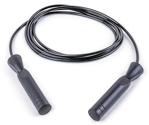 trenas Springseil Speed Rope mit Kugellager 3 m | Jump Rope Fitness Seil für Erwachsene | ideal für schnelles Springen