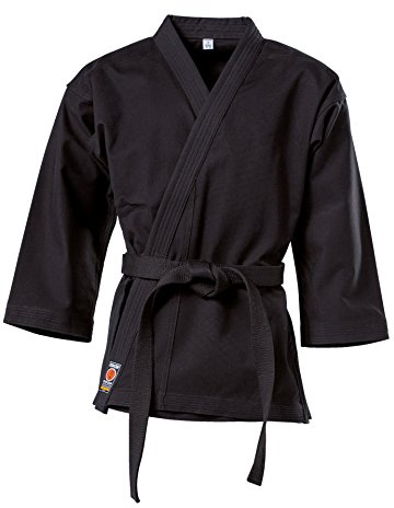 Karate Karate Giacca Traditional Nero, 8 oz, Taglia 180 cm